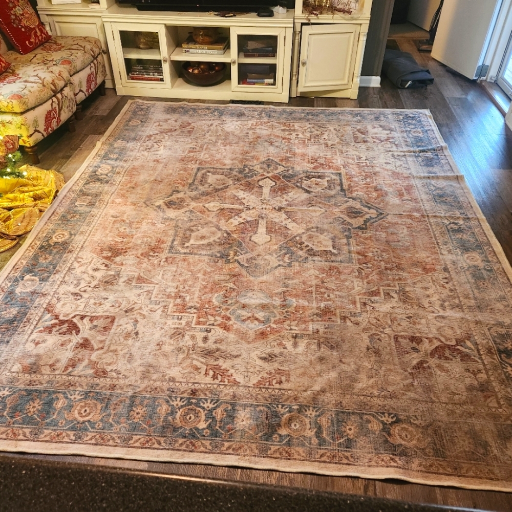 Ruggable 8x10 Kamram Coral tufted rug